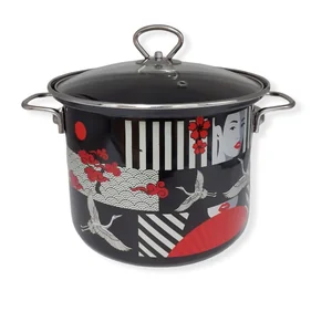 КМК Кастрюля 5л цил.об.(черн.) 72315-563/4.01-У4