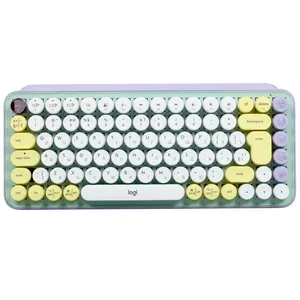 Logitech Клавиатура POP Keys зеленый/сиреневый (1658796)