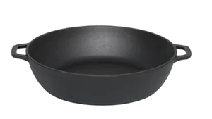 БИОЛ Жаровня чугунная 340 мм с двумя ручками без крышки 1734