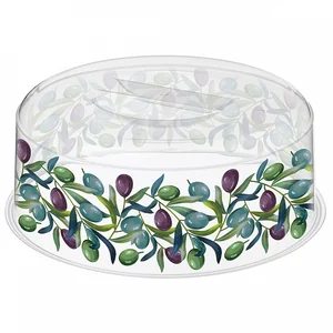 DELTA Крышка для СВЧ 250 мм с декором (бесцветный) 221158701/00