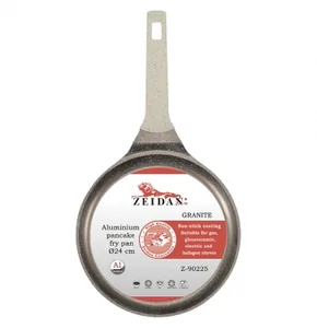 ZEIDAN Сковорода БЛИННАЯ Z-90225 24см.