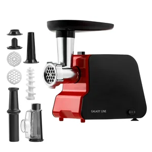 GALAXY Мясорубка электрическая LINE GL2418 (красный)