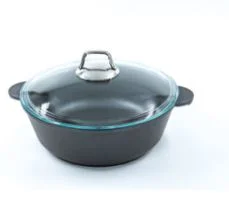 Жаровня АЛА 260 со стеклянной крышкой Р1026G