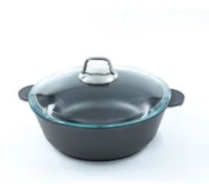 Жаровня АЛА 280 со стеклянной крышкой Р1028G