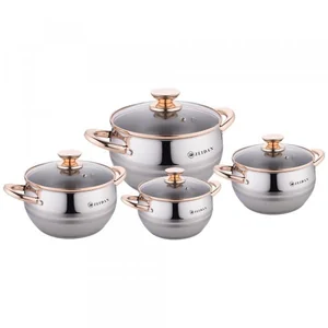 ZEIDAN Набор кастрюль 8пр. Z-50815