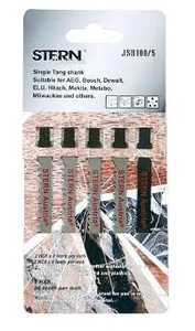 STERN Пилки для лобзика JSB-100/5
