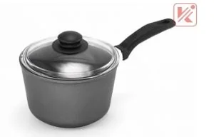 Ковш АЛА 1,5л со стеклянной крышкой Р09 1,5G