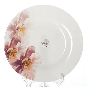 PASABAHCE Тарелка столовая мелкая Water Lily, D=26 см 10328SLBD23