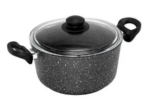 Кастрюля АЛА 3,0л со стеклянной крышкой G07 3,0G