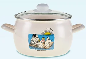 HITT Кастрюля Hitt Moomin На плоту С-4213САП2/4ЖмТ 3,5л стекл.крышк.