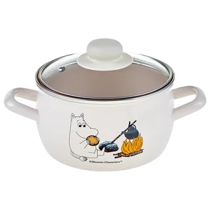 HITT Кастрюля Hitt Moomin У костра С-4210АП2/4ЖмТ 2,0л стекл.крышк.