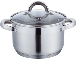 Кастрюля нерж Rondy 6,0л ТМ Appetite 