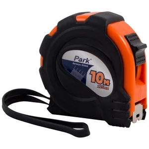 Park Рулетка с фиксатором, прорезиненный корпус, 10x25мм TM30-10025. 353030-SK