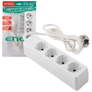 ENGY Удлинитель Гранд 1,7м/4роз. с заземлением (ПВС 3х0,75). 186689-SK