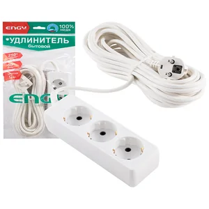 ENGY Удлинитель Гранд10м/3роз. с заземлением (ПВС 3х0,75). 186696-SK