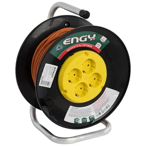 ENGY Удлинитель на катушке, Гранд, 40м./4роз, с/з, (ПВС 3х0,75). 186722-SK