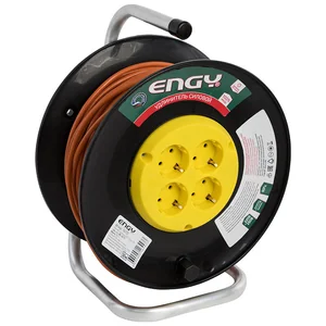ENGY Удлинитель на катушке, Гранд, 50м./4роз, с/з, (ПВС 3х0,75). 186723-SK