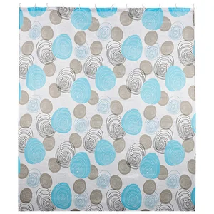 Занавеска для ванной комнаты Шарики, полиэстер, 180*160 см. 104970-SK