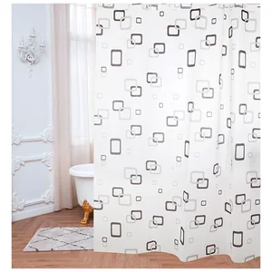 Занавеска для ванной, 180*180 см. материал - PEVA. 009390-SK