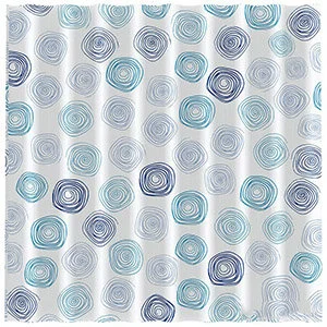 Занавеска для ванной SC-PE-37, полиэстер, р-р 180*180 см. 007101-SK