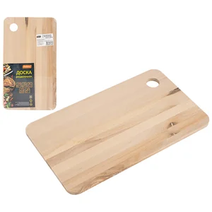 MALLONY Доска разделочная Sencillo 18х31см (массив берёзы 8мм). 986058-SK