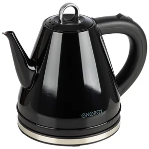ENERGY Чайник E-263 (1,2 л, диск) стальной, черный. 164133-SK