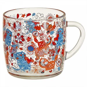 ДЕКОСТЕК Кружка для чая 300 мл (Котики) 2134-Д