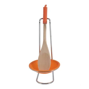 Mallony Подставка для ложки с деревянной ложкой в комплекте W3751A. 004660-SK