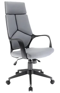 EVERPROF Кресло Trio Black TM ткань серый EP Trio black TM grey f