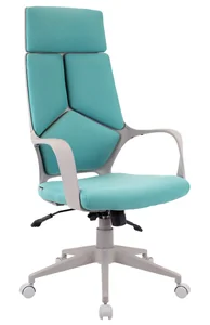 EVERPROF Кресло Trio Grey TM Ткань Бирюзовый EP Trio grey TM blue f