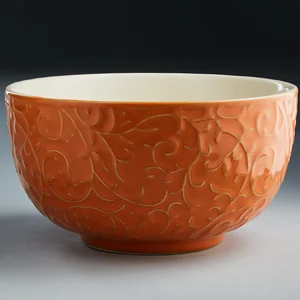 ROSARIO Салатник 500мл Ф13-018U Радуга оранжевый