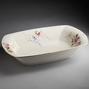 BEATRIX Блюдо-шубница 29х18х5см МН088Z Санторини