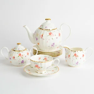 BEATRIX Набор чайный 15 пр.Флориана зав чайн 1200мл, чашка 200мл МИ004Р/15