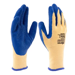 Сибртех Перчатки трикотажные, полиэфирные, латексное рельефное покрытие, размер 9 677525