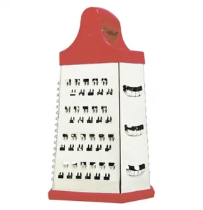 Zeidan Терка 6-и гранная Z-11038 красная