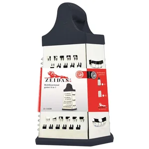 Zeidan Терка 6-и гранная Z-11038 черная