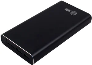 Cactus Мобильный аккумулятор CS-PBFSIT-20000 20000mAh 2.1A 2xUSB черный