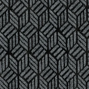 SHAHINTEX Коврик придверный влаговпитывающий Жаккард ТПР 50х80 графит