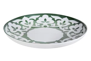 КОРАЛЛ Блюдо-ляган 30см. Хлопок зеленый SRGP120G11 HCS-911