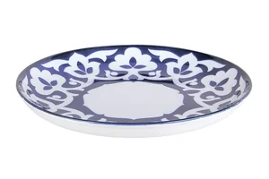 КОРАЛЛ Блюдо-ляган 30см. Хлопок синий SRGP120G11 HCS-912