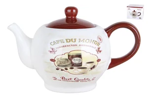 КОРАЛЛ Чайник заварочный 1000 мл Кофе кругл. HC7004R-А17