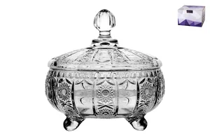 КОРАЛЛ Конфетница d16см. Гранение DSTG-16