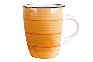 КОРАЛЛ Кружка 360мл. Браш оранжевый HMN210902MUG