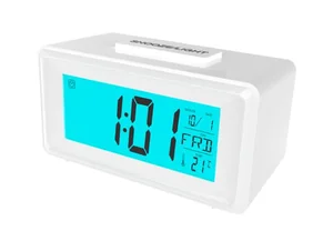 RITMIX Часы-будильник CAT-101 White