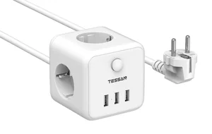 TESSAN Сетевой фильтр TS-301 White