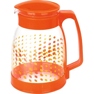 Mallony Кувшин BROCCA-1800, объем: 1,8 л, из жаропрочного стекла, с пластиковой ручкой, желтый. 910115-SK