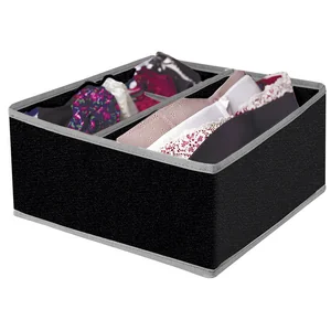 Mallony Органайзер для белья Black 28*28*13 см. 312617-SK
