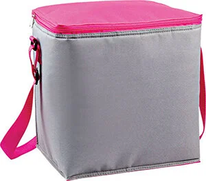 Mallony Термосумка CB-601, 15 л, цв. серый+розовый. 006601-SK