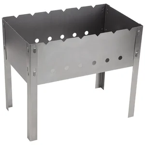 Mallony Мангал ECOS сборно-разборный 400х240х350мм, 0,50мм. 008479-SK