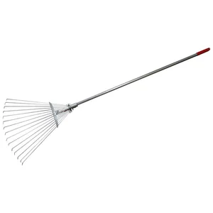 Mallony Грабли веерн.раздвижн. PARK HG1191 (прутковые,15-зуб.,с чер.) 270303-SK